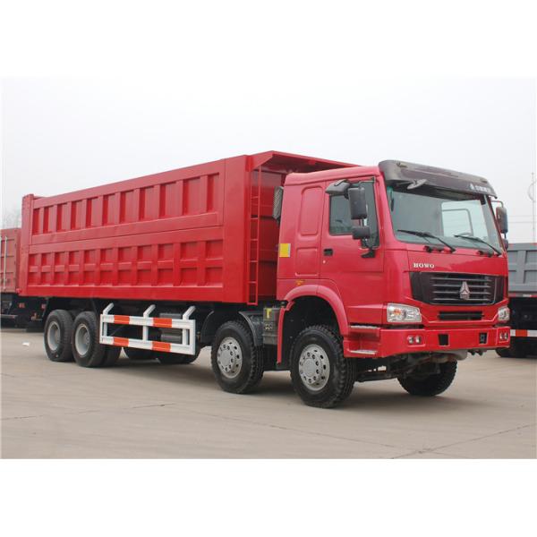 12 Wheeler HOWO 8x4 Dump Truck 50 Ton 40 Ton Large Capacity 3 Axles ISO 9001 Certified