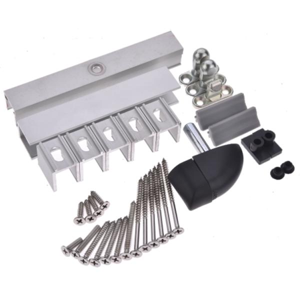 Grandsea Factory Direct High Quality Porte Wooden Grain Waterproof External Aluminum Sliding Double Tempered Glass Doors