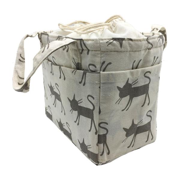 Cotton Fabric Insulated Beach Bags Outdoor Fitness Innovative Anti Bacterial