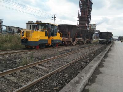 HTRR110 tipo trator ferroviário integrado corpo, tração das rodas de aço pode ser personalizado