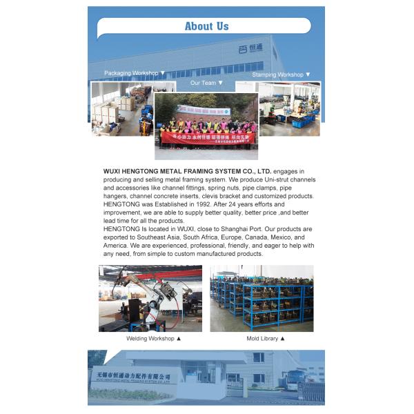 Противовибрационные зажимы для труб Обработка поверхности Цинковая облицовка 102x102x6 мм