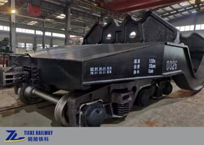 120 Ton Hot Metal Ladle Transfer Car Low speed Low Cost For Steelmaking
