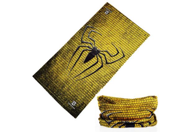 25*50 CM Gold Color Headscarf  Neck Scarf Hemming Edge With Spider Logo