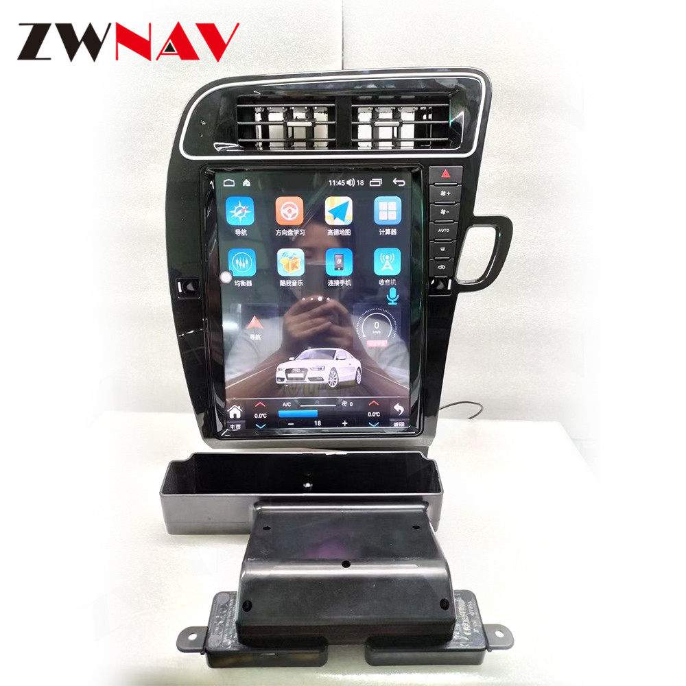 Игрок мультимедиа навигации GPS автомобиля Carplay DSP Audi Q5 автоматический стерео