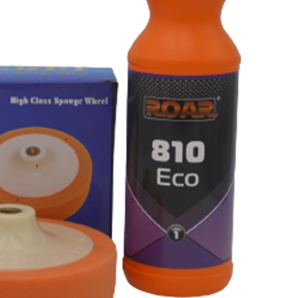 Round Foam 6 Inch Car Buffing Sponge Car Polisher Sponge 50 Grit