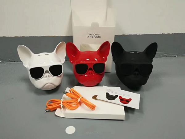 Jarre Aero Bull Nano Bluetooth Wireless Pug Dog Speaker In Matt Black