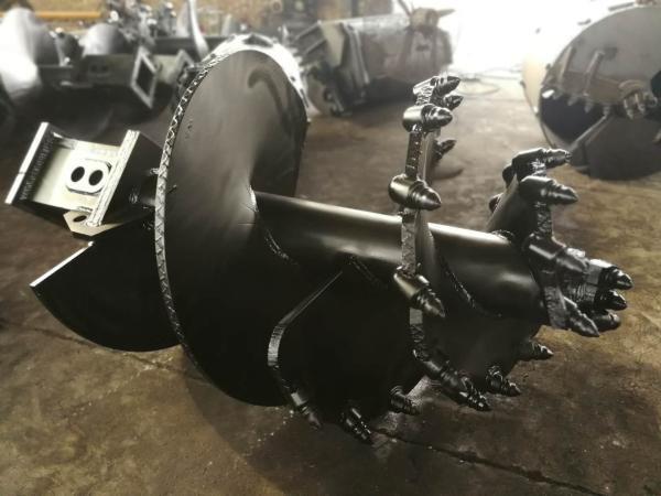 Double Cut Conical Drill Auger Construction Equipment Parts 1000mm 1200mm