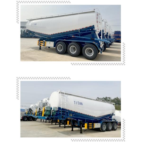 TITAN 3 Axle 50 Ton Dry Bulk Tanker Trailers for Sale