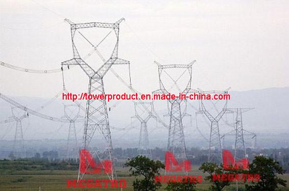 500KV tangent single circuit transmission tower