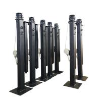Customized Manual Mast Solar Trailer Camera Mast Pole 6m 19ft 7m 21ft Price