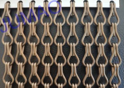 Food Industry  Metal Chain Link Curtains Imaginative With Fly Inset Control