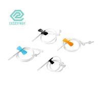Luer Slip Luer Lock Butterfly Scalp Vein Needle 25G Para Infusão Venosa Hospitalar
