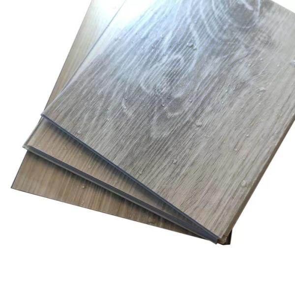 Indoor Plastic Wood Grain Plank LVT Vinyl Flooring Embossed Smooth Finish
