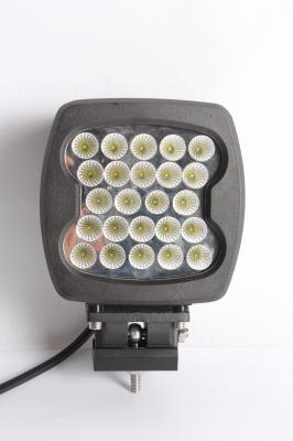 72w Car LED Flood Light , 6 Inch Waterproof  9-32v Outside Led Flood Lights