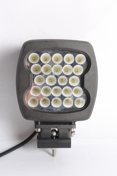 72w Car LED Flood Light , 6 Inch Waterproof  9-32v Outside Led Flood Lights