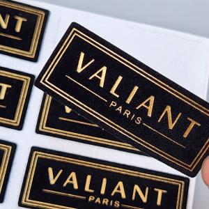 Custom Velvet Business Cards with Gold Stamping and Embossing
