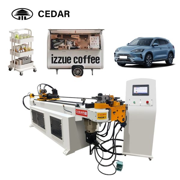Automatic 3D Metal Exhaust Copper Aluminum Square Round Galvanized Tube Pipe Bending Machine