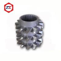 TME Mixing Zone Twin Screw Extruder Elements , Double Screw Extruder Screws 0.3kg Weight PE Screw Elements