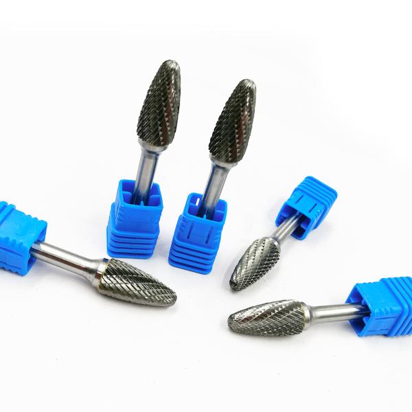 Буровые наконечники файла сильно эффективного заусенца карбида пламени роторные подгоняли ЛОГОТИП