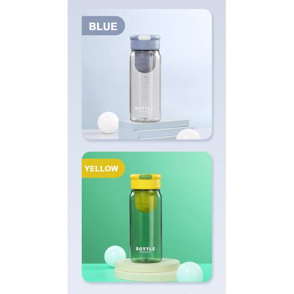 High Temperature Resistance Tea Filter Water Bottle for Student's Outdoor Activities