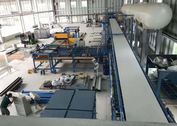 Stainless Steel Plate PU Sandwich Panel Machine Continuous Polyurethane Panel Machine