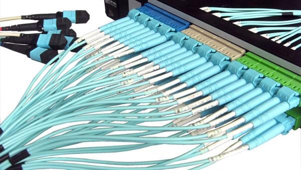 3M 12 Fibers OM3 10G MTP MPO Fiber Optic Patch Cable