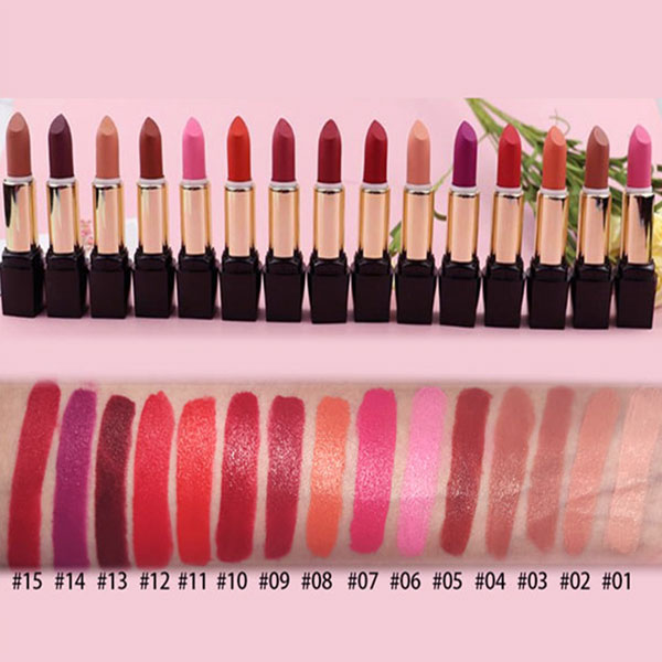 Private Label Matte Lip Stick Ladies Vegan Makeup Lipstick
