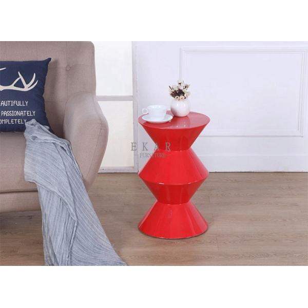 New Simple Design Modern MDF Round Small End Table
