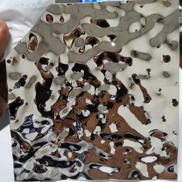 304 Grade Decorative Stainless Steel Sheet with 0.3 - 1.5mm Thickness and Polished Surface for Wall Cladding