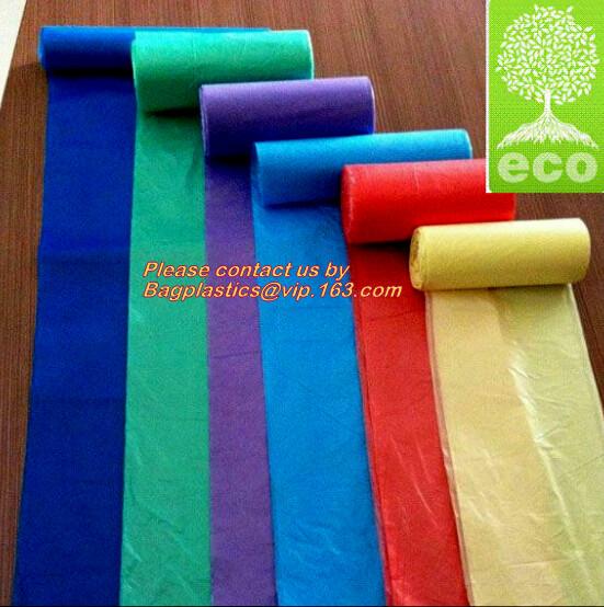 Garbage Bags Wastebasket Bin Liners New Design Easy To Tear Extra Durable Plastic Trash Bags For Bathroom Bedroom Office