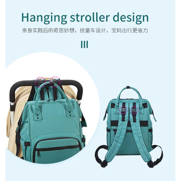 Factory Directory Cheap Mummy Baby Nappy Bag Large Capacity Women Travel Backpack Diaper Bag for Baby