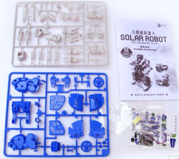 3d Puzzle Diy Solar Power Robot Arts Crafts Diy Toys Stem Toys Educational Science Robot Toys