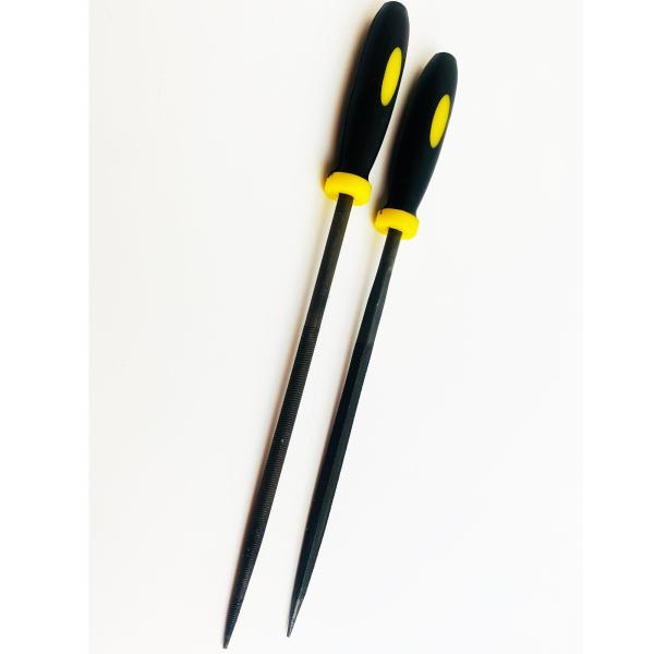 Conjunto de ficheiros de agulhas de manuseio de cores duplas 5PCS 6PCS 10PCS 4*160mm para indústria