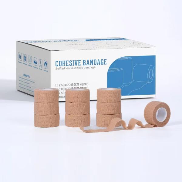 Atadura médica elástica adesiva médica não tecida dos materiais de consumo 15*4.5cm