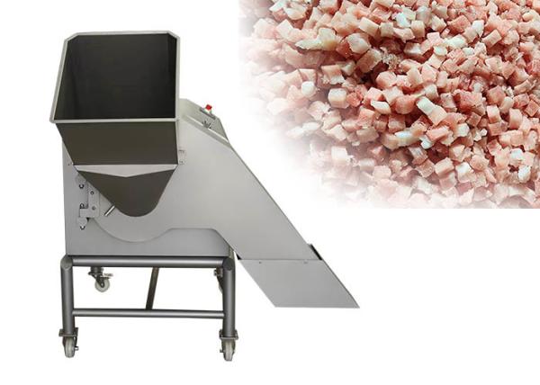 Multipurpose Three Dimension Frozen Meat Dicer Machine 1000KG/H with Adjustable cutting speed