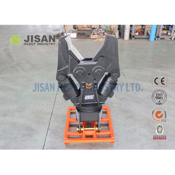 Excavator Metal Shears With 360 Degree Hydraulic Rotation And Replaceable Blade For Demolition And Recycling Operations