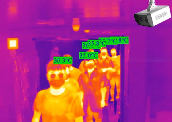 Human Temperature Detecting Thermal Screening System Fever Scanner Thermal Imaging