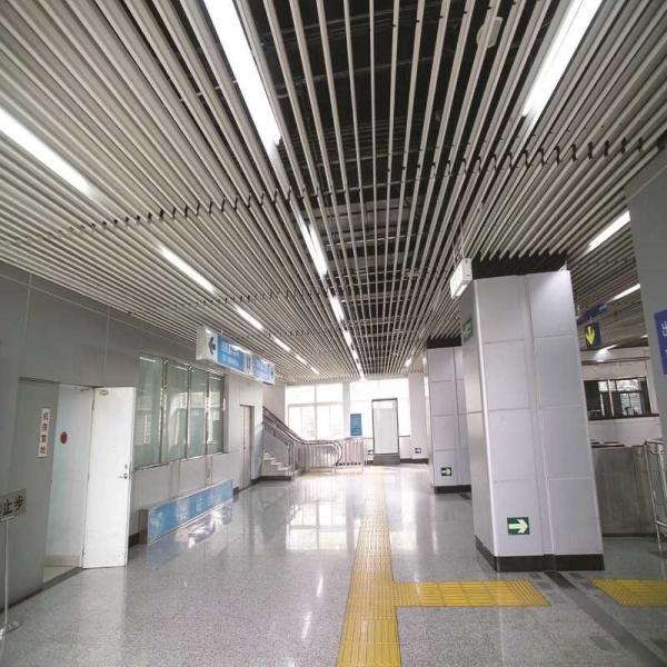 Customizable E Screen Aluminum Metal Ceiling Library Indoor Decoration