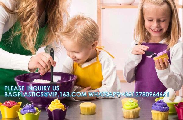 Silicone Rubber Spatula Set For Kitchen Baking, Cooking, And Mixing High Heat Resistant Non Stick Dishwasher Safe
