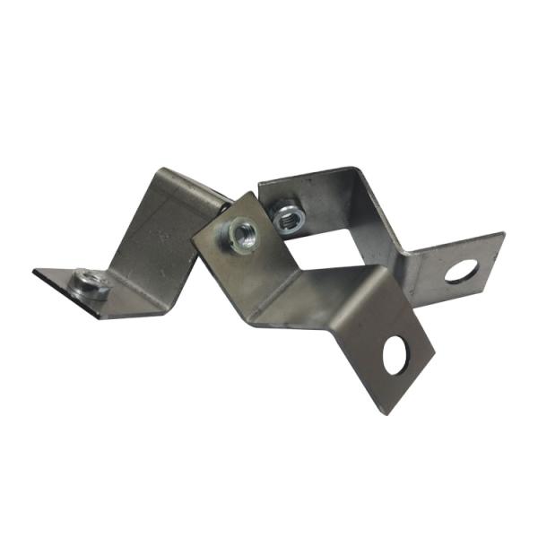 Custom Bracket Laser Cutting Stainless Steel Sheet Metal Fabrication Parts in Any Color