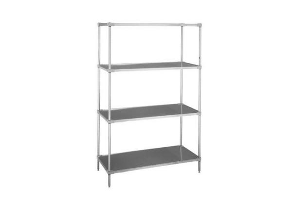 Restaurant Stainless Steel Kitchen Equipment , Fire Proof Commercial Kitchen Shelving