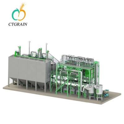 2019 Latest Design China Factory Low Price 80t Wheat Flour Mill Plant