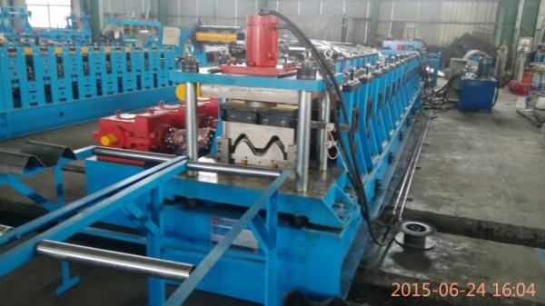 rolo de alta velocidade do corrimão do poder 45KW que forma ondas da máquina dois