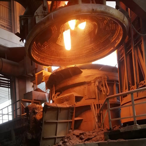 Medium Scale Electric Arc Furnace Steelmaking 30T - 70T EAF Furnace