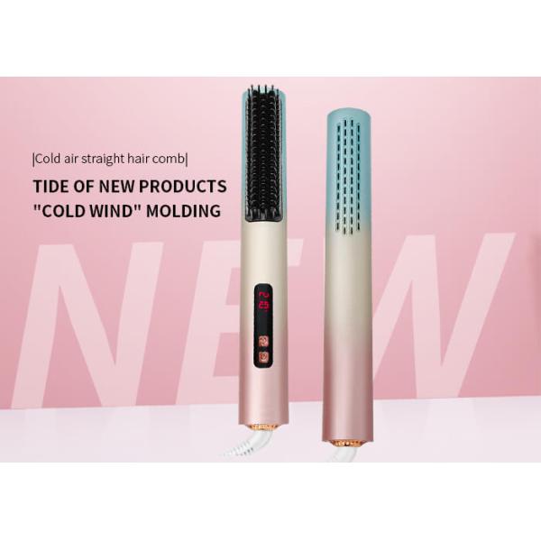 Anti Scalding Professional Electric Hair Dryer Brush With Memory Function