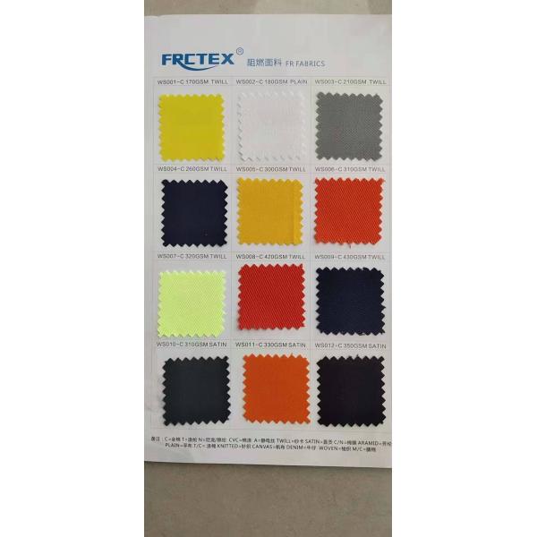 Cotton Anti Fire 180gsm Flame Proof Fabrics