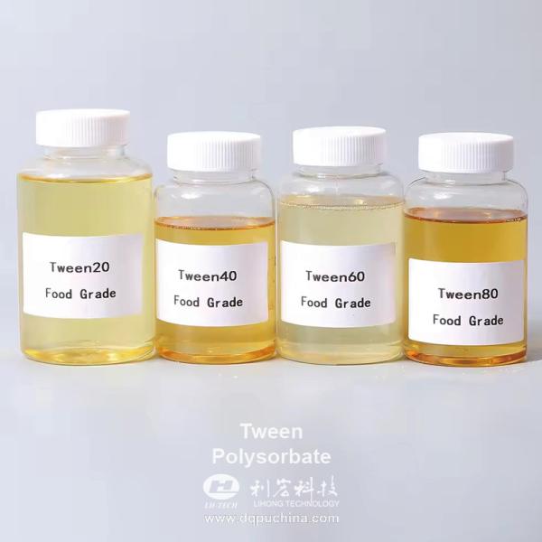 Tween Polysorbate Polyoxyethylene Sorbitan Esters Surfactant Liquid Material
