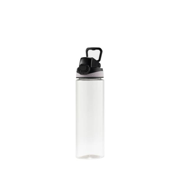 Renewable RPET Stylish 700 Ml Water Bottle Plastic Portable Handle Fashion Plastic Sports Water Bottles For Adults With GRS Certification