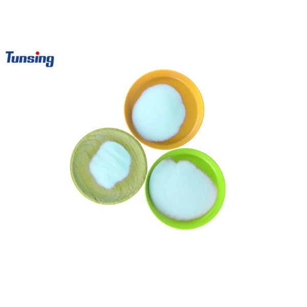 Poudre adhésive de transfert de polyester de PES pour la couleur blanche de