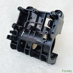 Complicated Injection Molded Plastic Parts PE / PP White Black Custom